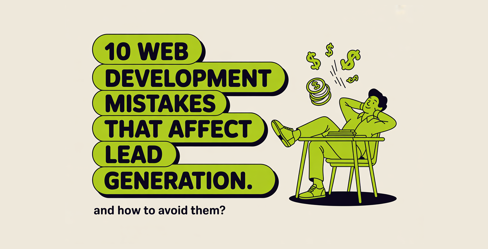 Key Web Development Mistakes That Affect Lead Generation